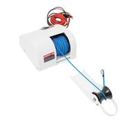 Guindeau d'ancrage pour bateaux,12V,treuil électrique avec télécommande, transmission robuste tout en acier pour ancres jusqu'à 25kg