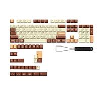 Guindxan 136 touches Tiramisu Keycap PBT pour clavier mécanique Cherry Dz60/RK61/64/Gk61/68/84/87/96/980/104/108