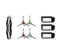 Guindxan Accessoires pour aspirateur X1 Omni Turbo - Brosse principale - Filtre HEPA - Brosse latérale - Pièces de rechange