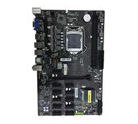 Guindxan B250 BTC Carte mère 12 emplacements pour carte graphique PCI-E LGA1151 DDR4 RAM USB 3.0 SATA3.0 + MSATA pour l'exploitation minière