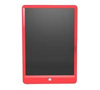 Guindxan Bloc-notes à écran LCD couleur 25,4 cm - Motif graphique électronique - Pour adultes - Pour , l'école, le bureau - Rouge