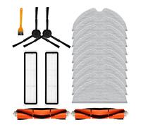 Guindxan Brosse latérale principale pour aspirateur robot Bot L10 Pro D9 Filtre HEPA Chiffon de rechange