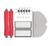 Guindxan Filtre à brosse latérale principale et chiffon de rechange pour aspirateur robot Max, Max+, T8