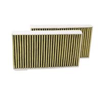 Guindxan Lot de 2 filtres de climatisation de rechange pour Y avec filtre à air de voiture à charbon actif Modèle 3