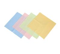 Guindxan Lot de 4 chiffons de nettoyage optique en microfibre pour écran d'appareil photo numérique LCD