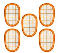 Guindxan Lot de 5 filtres à poussière en coton pour aspirateur FC6812 6814 6823 6827 6908