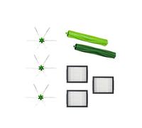 Guindxan Lot de 8 accessoires pour robot de balayage E5 E6 I7 I7+ Brosse principale Filtre latéral Accessoires en