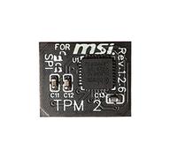 Guindxan Module de sécurité 2.0 à 12 broches SPI TPM2.0 pour carte mère