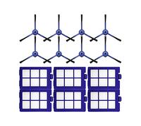 Guindxan Pour aspirateur hybride By, Robovac X8 (8 brosses latérales + 6 filtres)