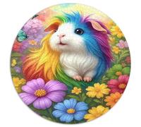 Guinea Cochon Papier Puzzle Jeu De Société Adulte Activités Familiales Stimulantes 1000 Pieces Cute Animauxs Casse-tête Qualité Premium pour Adultes 1000pcs (67.5x67.5cm)