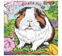 GUINEA PIG: Coloring Book for ages 3-8