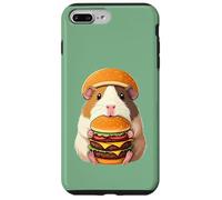 Guinea Pig Hamburger Double Cheeseburger Fast Food Hat Coque pour iPhone 7 Plus/8 Plus