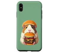 Guinea Pig Hamburger Double Cheeseburger Fast Food Hat Coque pour iPhone XS Max