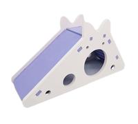Guinea Pig Hideoutt Hamster Toys - Gerbil Exercise House | Multi-niveau Activity Slide pour hamsters, mices, et petits animaux | Structure en bois sûr pour la décoration, l'entraînement et
