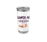 Guinea Pig Mom Outfit Pour Maman Cochon D'Inde Gobelet isotherme en acier inoxydable double paroi