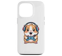 Guinea Pig Playing Video Game Rodents Gamers Coque pour iPhone 13 Pro