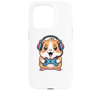Guinea Pig Playing Video Game Rodents Gamers Coque pour iPhone 15 Pro