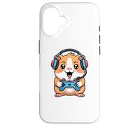 Guinea Pig Playing Video Game Rodents Gamers Coque pour iPhone 16