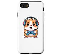 Guinea Pig Playing Video Game Rodents Gamers Coque pour iPhone SE (2020) / 7/8