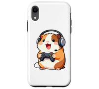 Guinea Pig Playing Video Game Rodents Gamers Coque pour iPhone XR