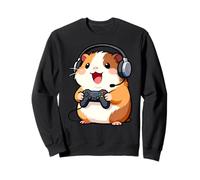Guinea Pig Playing Video Game Rodents Gamers Sweatshirt