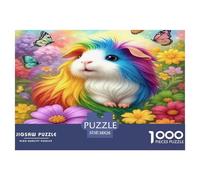 Guinea Pig Puzzle De 1000 Pièces : Collaborer avec Les Proches - Idéal pour Les Fêtes De Famille Absolument Éblouissant!