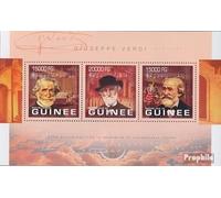 Guinée 9870-9872 Feuille Miniature (complète. édition) Neuf avec Gomme Originale ** MNH 2013 Giuseppe Verdi (Timbres pour Les collectionneurs) Musique/Danse