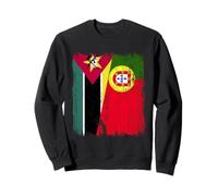 Guinée-Bissauan Demi-drapeau portugais Guinée-Bissau Portugal Sweatshirt
