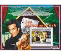 Guinée Bloc-Feuillet 1590 (complète. édition) Neuf avec Gomme Originale ** MNH 2008 Claudia Schiffer, d. Copperfield (Timbres pour Les collectionneurs) Célébrités/Cinéma/Théâtre/Radio