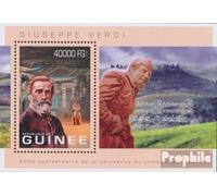 Guinée Bloc-Feuillet 2242 (complète. édition) Neuf avec Gomme Originale ** MNH 2013 Giuseppe Verdi (Timbres pour Les collectionneurs) Musique/Danse