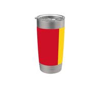 Guinée Drapeau Guinéen Cadeau pour Guinéens Gobelet isotherme en acier inoxydable double paroi