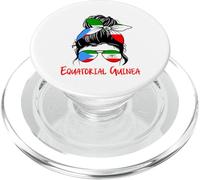 Guinée équatoriale Fille équatoriale Femme équatoriale PopSockets PopGrip pour MagSafe