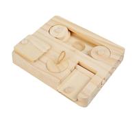Guinée Pi G De Recherche De Nourriture, Avec Une Bonne Conception De Recherche De Nourriture, 2 Cm, Pour Hamster En Bois, Jouet Distributeur De En Peau D'enrichissement, Améli
