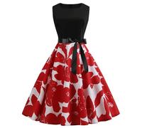 Guinguette Robe Année 40 Robe Volumineuse Robe Femme Chic Et Elegant Grande Taille Robe Femme Mariage Invité Robe Paillette Noir Robe Cocktail Mariage Vintage Sexy