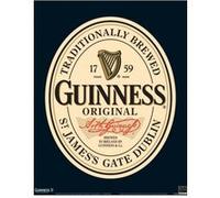 GUINNESS - 40x51 cm - AFFICHE / POSTER G