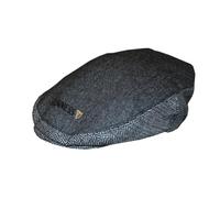 Guinness Casquette Plate en Tweed Gry pour Homme, Gris (Grey Grey), M