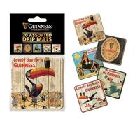 Guinness Dessous de Verre avec Tapis Anti-Goutte Heritage