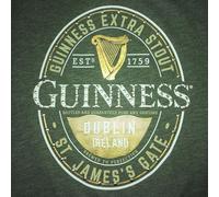 Guinness G4183 T-Shirt, Vert, S Femme