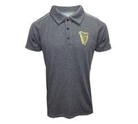 Guinness Harp Tape Performance Polo pour homme Noir, noir/gris, XL