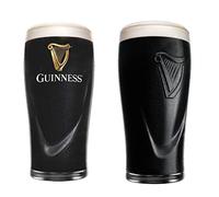 Guinness Lot de 2 harpes en verre
