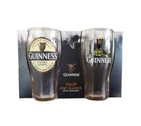 Guinness Lot de 2 verres officiels Extra Stout & Tortue dans une pochette