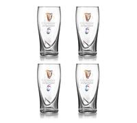 Guinness Lot de 4 verres à bière parfaits pour la maison, le bar et la cuisine (Six Nations)