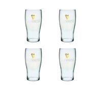 Guinness Lot de 4 verres à bière parfaits pour la maison, le bar et la cuisine (tulipe)