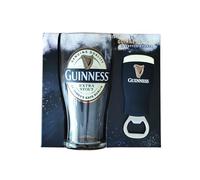 Guinness Lot de décapsuleurs et verres imprimés d'étiquettes