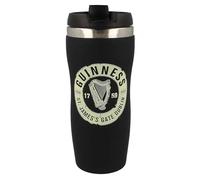 Guinness Mug de voyage avec couvercle de bouteille Motif St James's Gate (300 ml)