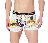 Guinness Official Merchandise Boxer Fermeture éclair Homme - Multicolore - Bigarré - FR : L (Taille fabricant : Large)