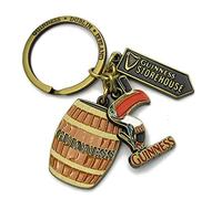 Guinness Officiel Multi-Charm Porte-Clés avec Toucan, Enseigne et Barillet Breloques
