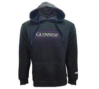 Guinness - Sweat à capuche Surge brodé de qualité supérieure noir, Noir, S