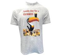 Guinness T-shirt « Lovely Day for a Toucan » - T-shirt gris classique, gris, XXL