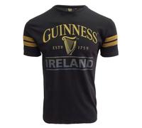 Guinness T-Shirt Noir/Brun foncé, Noir, XL